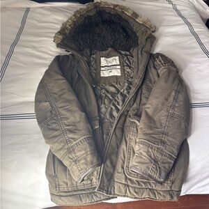 Vintage Abercrombie & Fitch Green Basin Mountain Parka Jacket